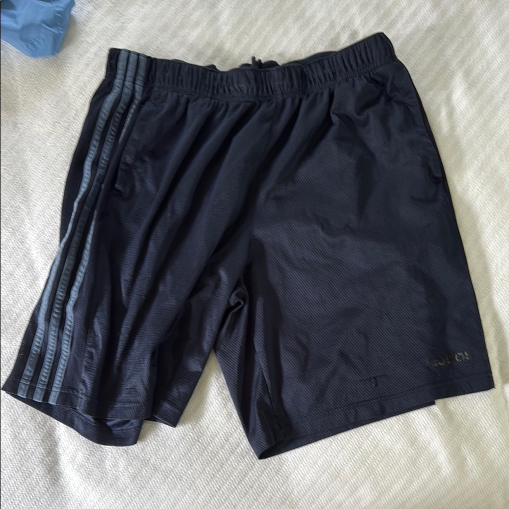 Adidas Black Athletic Performance Shorts